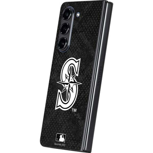 MLB Seattle Mariners Dark Wash Galaxy Z Fold5 5G Skin
